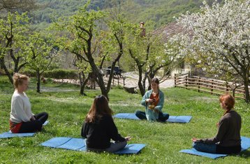 8 Tage Horsemanship und Yoga Urlaub in Castell'Azzara, Italien