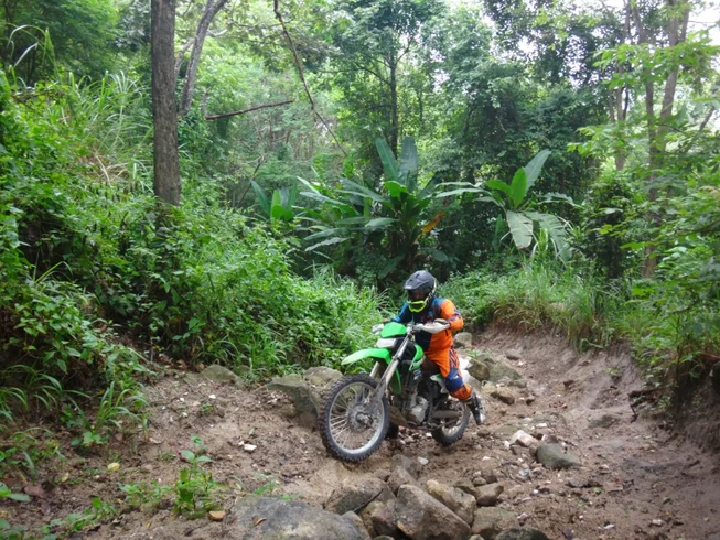 8 Day Guided Enduro Motorcycle Tour in Pattaya With VIP Speedboat 3 Deserted Islands Charter photo 9