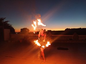 3 días de yoga aéreo, baile de fuego y magia en Motril, Costa Tropical, Andalucía