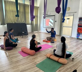 58 jours-500h en formation de professeur de kundalini traditionnel et 85h de yin-yang yoga à Rishikesh, Inde - Photo 5