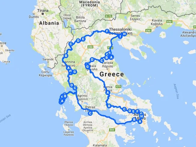 11 Day Best of Greece Guided BMW Motorcycle Tour photo 3