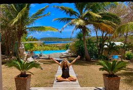 8 jours en stage de yoga privé pour se reconnecter aux 4 éléments en Guadeloupe 