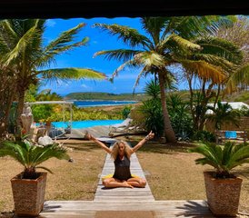 58 jours en stage de yoga privé pour se reconnecter aux 4 éléments en Guadeloupe  - Photo 1