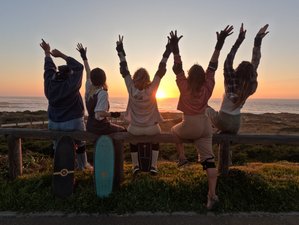 8 Tage Surf Camp mit Surf Skate, Entspannen und Spaß in Vale da Telha, Aljezur