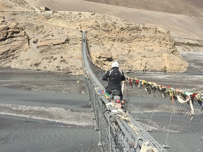 12 Day Upper Mustang Adventure Guided Motorcycle Tour in Nepal photo 10