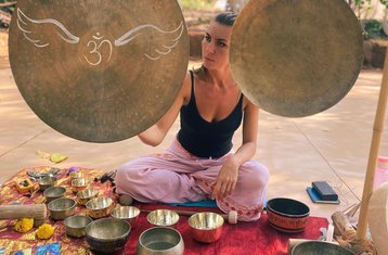 6 jours-50h en formation de professeur de sonothérapie à Arambol, Goa, Inde