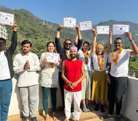 24 jours en formation de professeur de yoga multi-style, méditation et ayurveda 200h à Rishikesh, Inde - Photo 5