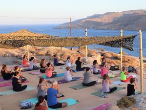 5 jours en retraite de yoga sur le papillon de l’Égée, île d’Astypalée, Grèce