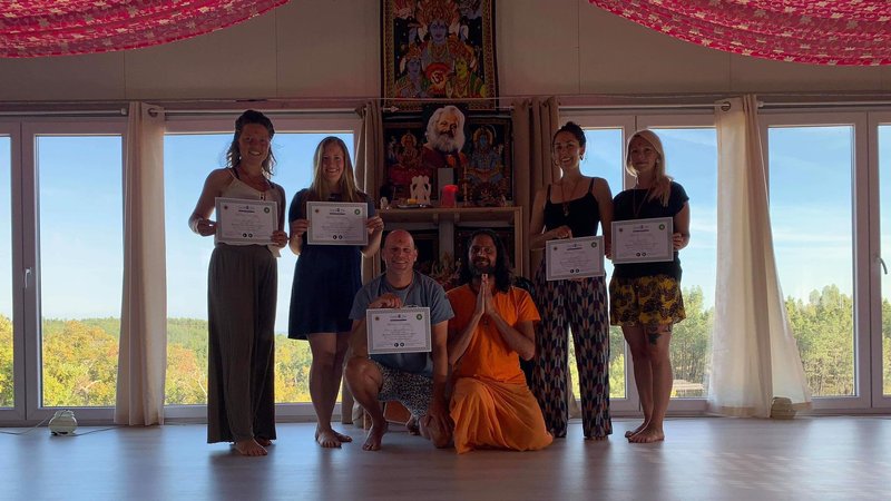 24 Day 200 Hours Yoga Teacher Training in Maxiais, Castelo Branco (YAP accredited)