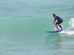 7-Daagse Surf & Yoga Ontsnapping met Afgestemde Beginners Surflessen nabij Taghazout, Marokko