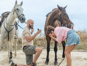 2 Day Private Beach Horseback Riding Holiday with Proposal in Lisbon, Portugal