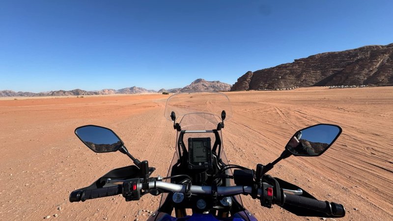 6 Day Guided Motorcycle Adventure Tour in Petra, Wadi Rum, Dead Sea and the Baptismal Site in Jordan
