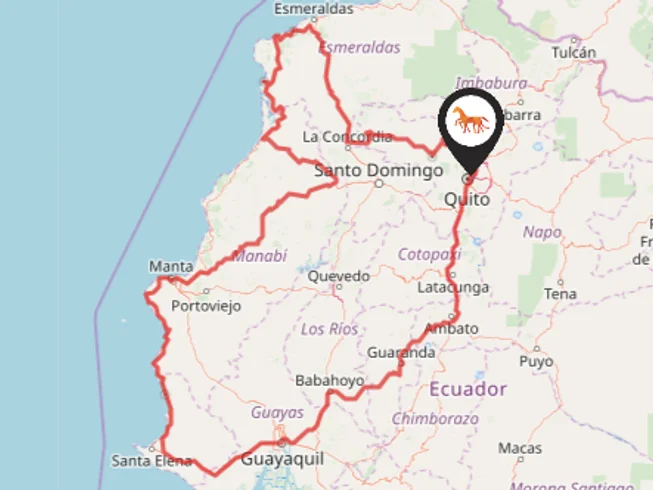 8 Day Spondylus Guided Motorcycle Tour in Ecuador photo 3