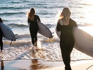 6 Day Surf Holiday with 3 Surf Lessons at SURFinn Lisbon, Portugal