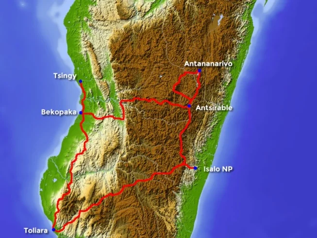 19 Day Discover Madagascar Baobab Guided Motorcycle Tour photo 3