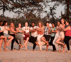1121 Tage 200-Stunden Yin-Yoga-Lehrerausbildung in Goa, Indien - Photo 1