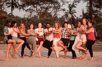 21 jours-200h en formation de professeur de yoga yin à Goa, Inde