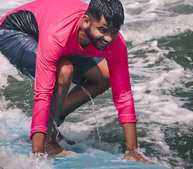 10 jours en stage de yoga, surf et ayurvéda à Varkala, Kerala, Inde - Photo 3