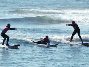 8 días de surf, descanso y gastronomía: campamento de surf en Casais de São Lourenço, Lisboa, Portugal