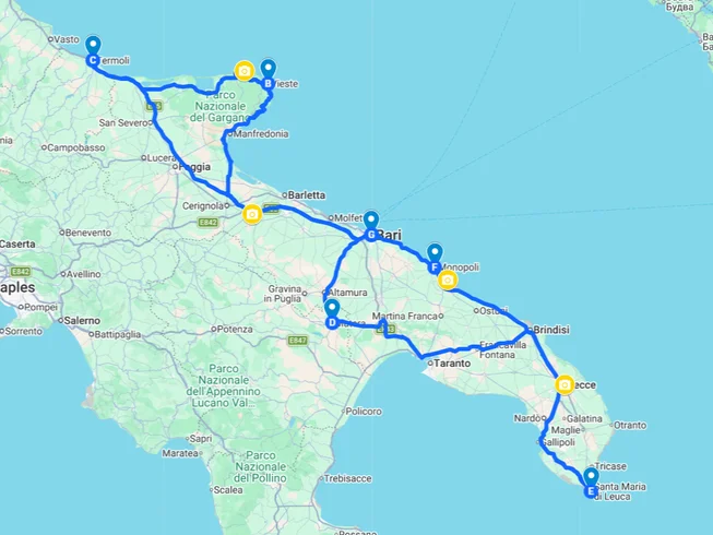 8 Day Puglia Guided Motorcycle Tour in Italy photo 3