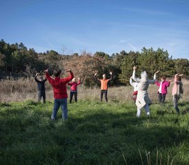 33 jours en stage de yoga, qi gong et méditation « Ancrage et Vitalité » près de Carcassonne, France - Photo 1