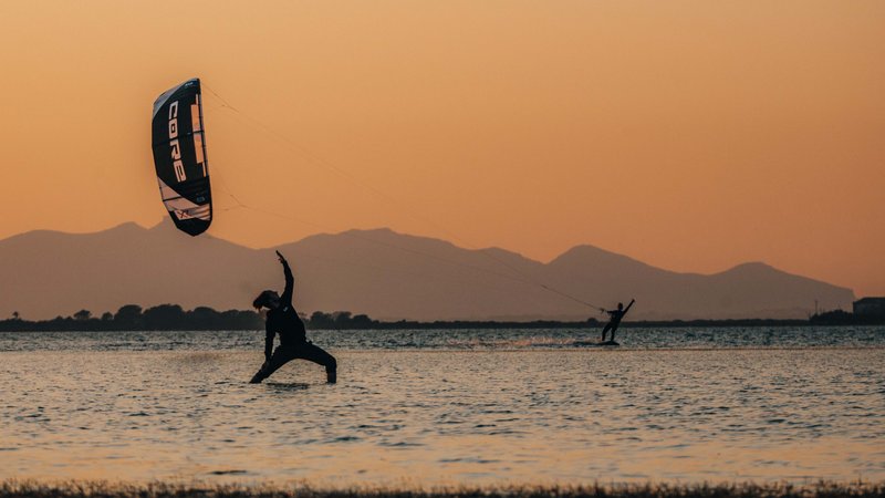 8 Tage Kitesurf und Yoga Camp für Anfänger am Ringkobing Fjord