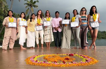 12 jours en stage de formation de professeur de yoga 100h à Kerala, Inde
