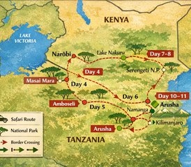 11 jours en stage de safari au Kenya et en Tanzanie – incroyable aventure transfrontalière en Afrique de l’Est - Photo 2
