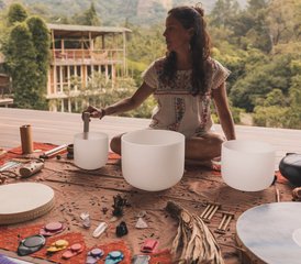 18 días de formación en sanación sonora con múltiples instrumentos de 50 horas en la costa del Pacífico Sur de Costa Rica - Photo 1