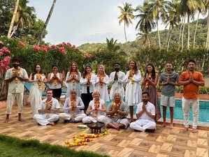 59 jours en formation de professeur de yoga 500 h au Kerala, Inde