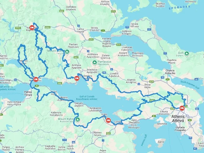 8 Day Guided Trail Motorcycle Adventure in Greece photo 3