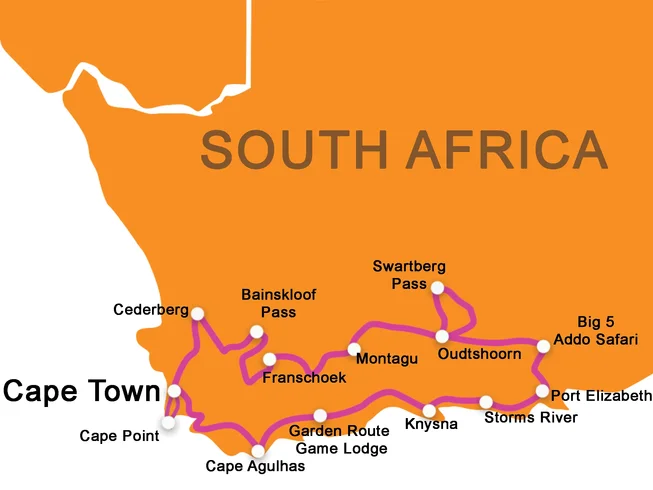 15 Day Guided Motorcycle Tour of Cape Town and the Garden Route in South Africa photo 3