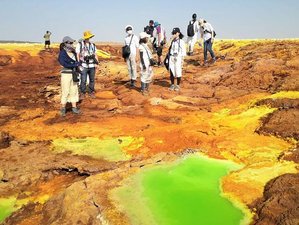 3 Day Journey to The Edge of The Earth: Hiking Tour in Danakil Depression and Erta Ale in Ethiopia
