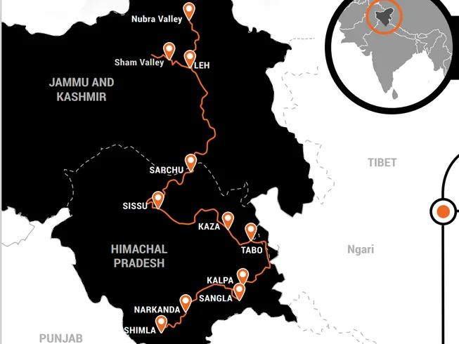 16 Day High Himalaya Through the Clouds Guided Motorcycle Tour in India photo 4