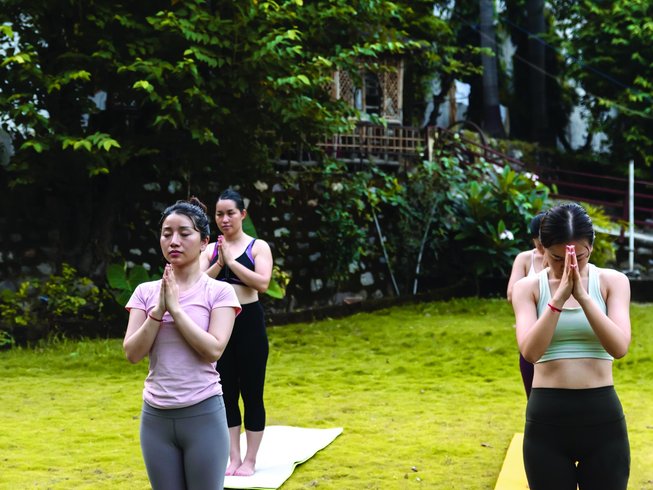 24 Day 200-hrs Yoga Teacher Training: Hatha, Ashtanga, Vinyasa, Meditation  Rishikesh 