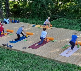 5 jours en stage de yoga vinyasa et randonnées à Alzon, Cévennes, France - Photo 3