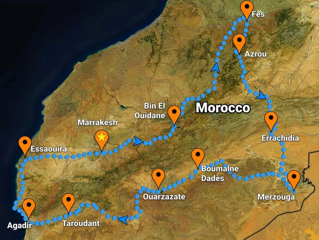 14 Day Best of Morocco Guided Motorbike Tour photo 3