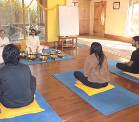 4 jours en stage de sonothérapie à Tapovan, Rishikesh, Inde - Photo 3