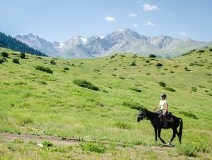 11 Day Horseback Riding Turgen-Aksuu-Altyn-Arashan Tour in Kyrgyzstan