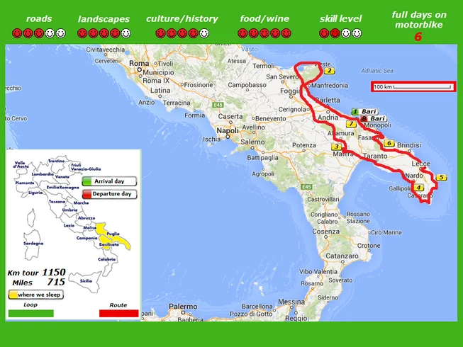 9 Day Fascinating Apulia - Premium Guided Motorcycle Tour in Italy photo 3