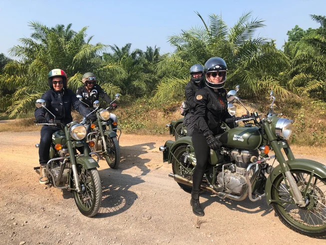 9 Day "Tropical Twister" Guided Loop Motorcycle Tour in Goa and Karnataka, India