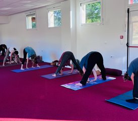 3 Tage im Yoga-Intensivkurs "Vibrer de Joie" im Vedanta-Zentrum Gretz (77), Frankreich - Photo 4