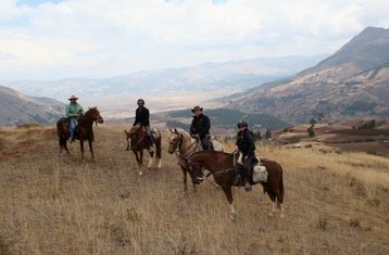 2 Day Horse Riding Holiday to Perolniyoq Waterfall and Viewpoint Sacred Valley, Peru