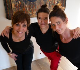 4 jours en stage « 3 amies 3 yogas » avec Blandine, Scylla et Agnès à Jonzac, France - Photo 5