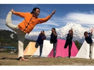 29 Day 200-Hour Yoga Teacher Training, Ayurveda Massage Training, Trekking, and Karma Yoga in Nepal