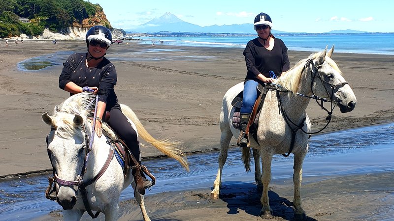 2 Days Custom Horse Riding Holiday in Taranaki, New Zealand