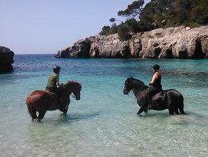 8 Day Horse Riding Holiday with Beautiful Intermediate Trails in Menorca, Balearic Islands, Spain