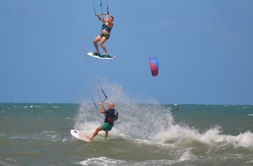 7 Tage Fantastisches Kitesurf-Camp mit vollständigem Apartment in Cumbuco, Ceará, Brasilien