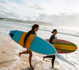 2 4 Day Surf and Aerial Yoga Retreat in Auroville, Tamil Nadu, India - Photo 1