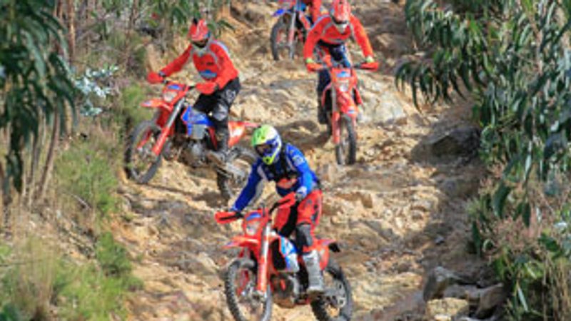 4 Days Guided Enduro Motorcycle Tour in Lousã, Portugal